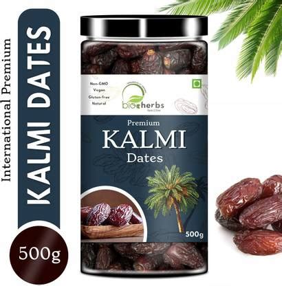 Bioherbs 100 % Natural Premium Kalmi Dates for Weight Management (Rich ...