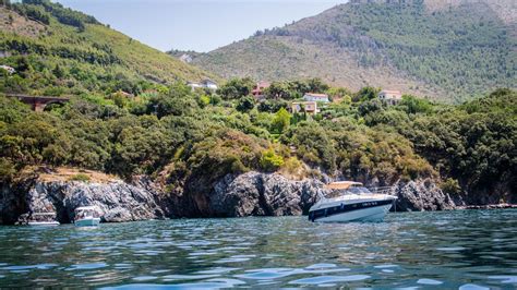 Download wallpaper 1280x720 yacht, bay, sea, trees, mountains hd, hdv ...