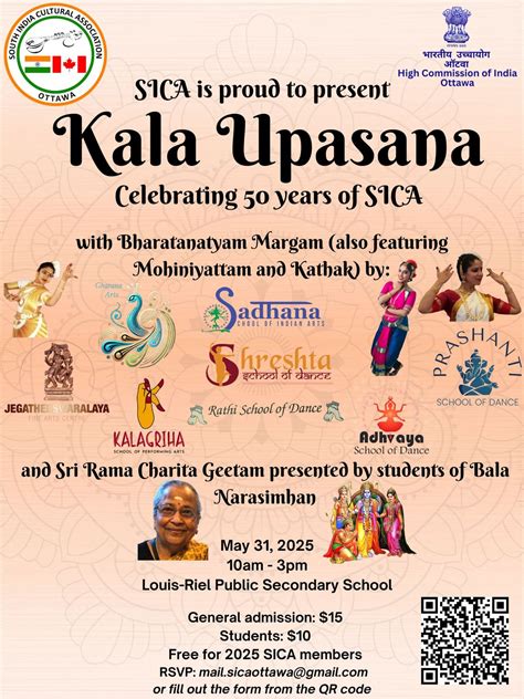 Kala Upasana- Celebrating 50 years of SICA!, École secondaire publique ...