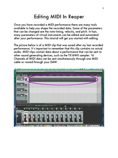 Image result for Reaper Midi Editor Tutorial