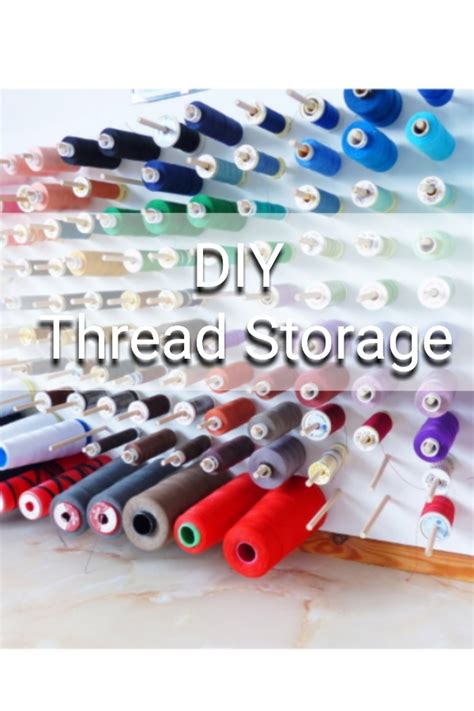 Image result for DIY Thread Storage