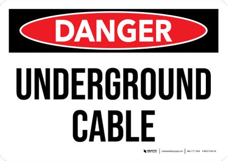 Image result for Check for Cable Damage Signage