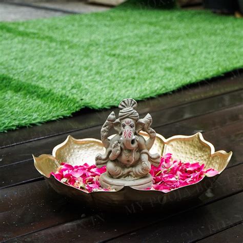 Buy 6INCH Manomay Eco-Friendly Ganpati | Plant-A-Ganesha Online in ...