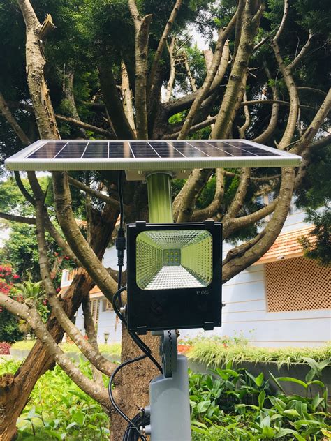 Solar Flood Lights 20 Watt Integrated Intelligent Sensor Light TTSFL20W ...