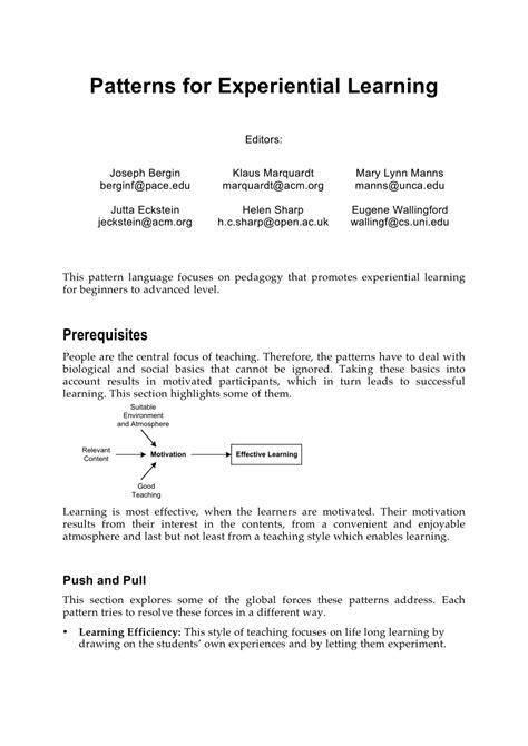 Image result for How to Use Experiential Learning for Patterns in Math