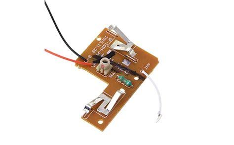 4CH 40MHZ Remote Transmitter & Receiver Board with Antenna for DIY RC ...