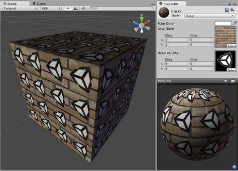 Unity Trigger Decal 的图像结果