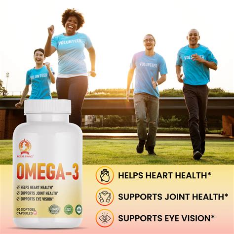 Omega 3 Fish Oil Tablets - High Potency - 60 Pcs pack