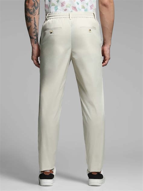 Buy Jack & Jones Off White Slim Fit Chino Pant Online