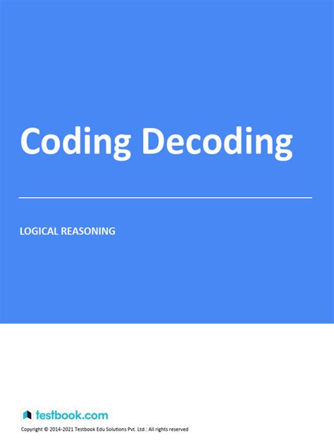 Image result for Coding/Decoding Notes