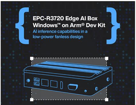 EPC-R3720 Edge AI Box Windows on Arm Dev Kit - Advantech | Mouser