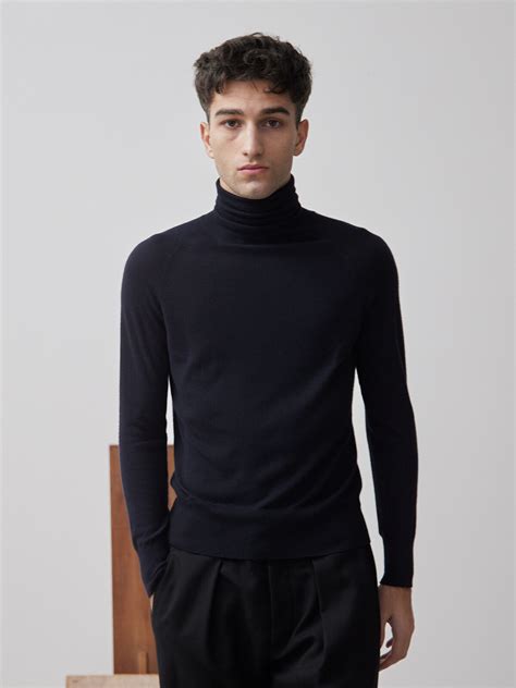 Vicuña (Vicuna) roll-neck sweater | KNITBRARY