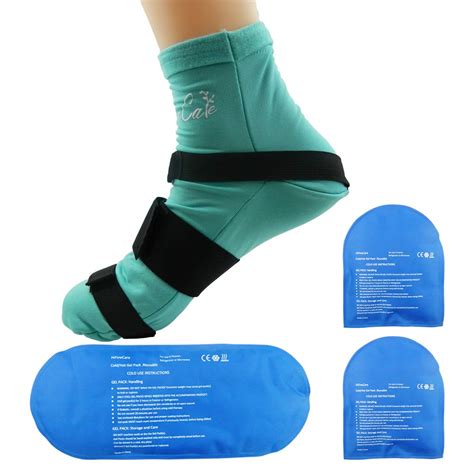 Cold Therapy Socks, Foot Ice Pack, Cold Socks with Gel Ice Packs, Ice ...