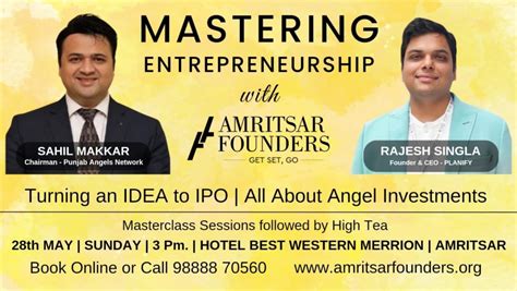 Mastering Entrepreneurship & Angel Investment, Hotel Best Western ...