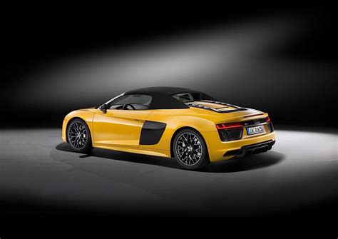 2017 Audi R8 V10 Spyder Launched from $175,100 - autoevolution