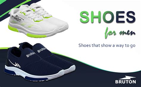 Buy BRUTON Sport Running Shoes for Men, Sneaker, Casual Walking Shoes ...