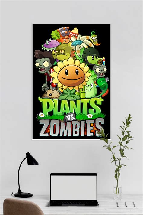 Plant vs Zombies | Videogame | Game Posters – Posterized