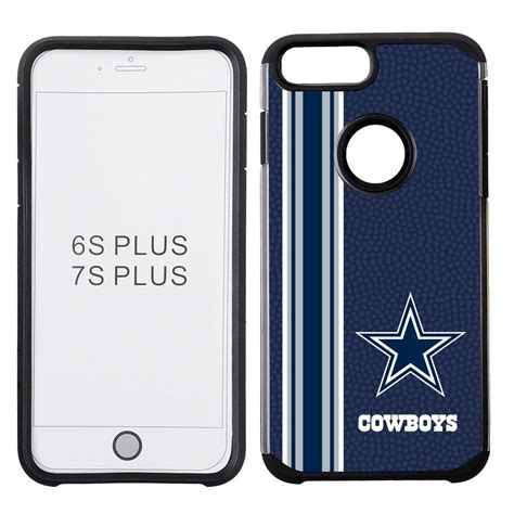 NFL Dallas Cowboys Vertical Stripes Football Pebble Grain Feel iPhone 7 ...