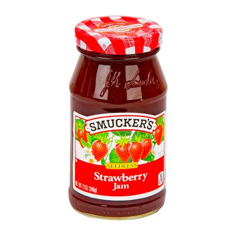 Smucker's Seedless Strawberry Jam 340 g Online at Best Price | Lulu KSA