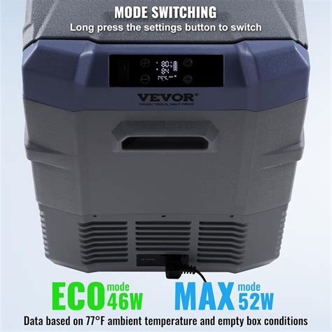 VEVOR Car Refrigerator, 40 L Dual Zone Portable India | Ubuy
