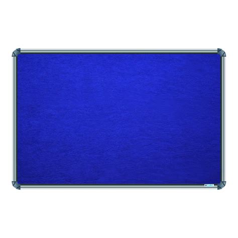 Cubic 1.5' x 2' Pin-up Soft Notice Board (Blue) : Amazon.in