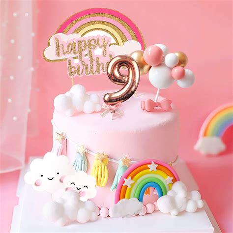 9th Birthday Cake For Girl