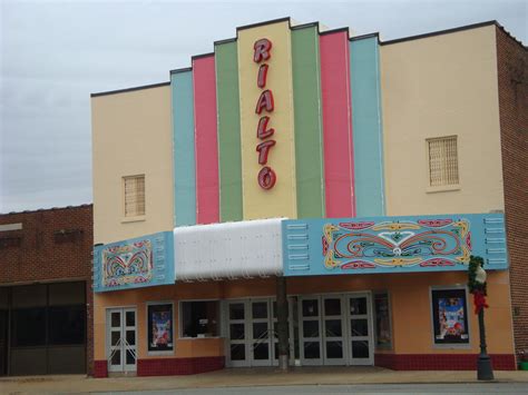 Rialto Theater has front redone! Searcy AR historic bu