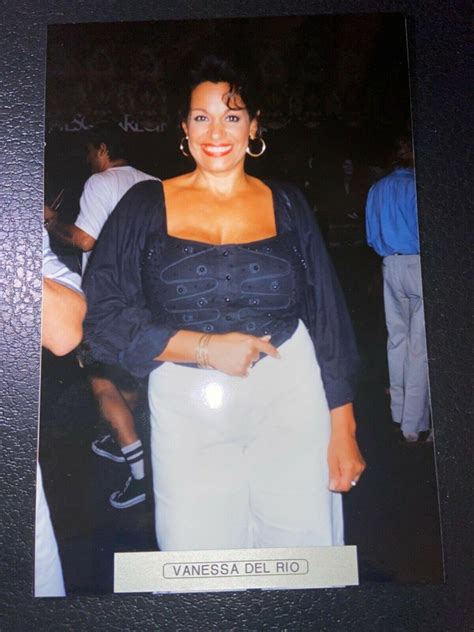 VANESSA DEL RIO Adult Film Actress Legend EXTREMELY RARE 4x6 Candid ...