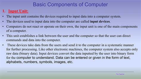 Basic Computer Components 的图像结果