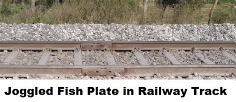 जॉगल्ड फिश प्लेट क्या होती है | What is Joggled Fish Plate in railway track