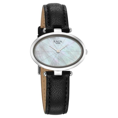 Buy Online Titan Raga Silver Quartz Analog Mother Of Pearl Dial ...