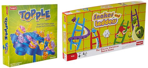 Buy Funskool Topple Board Game Ages 6+ Strategy Family Fun 2–4 Players ...