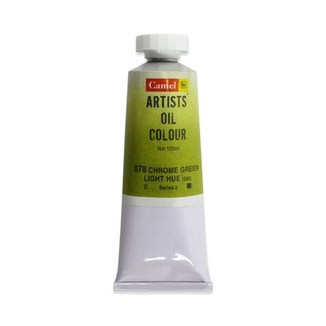 htconline.in| Camlin Artists Oil Colour 120ml SR2 Chrome Green Light ...