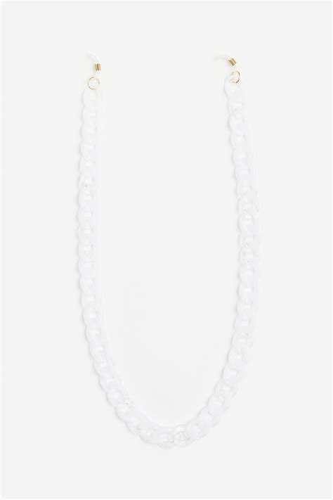 Glasses chain - White - Ladies | H&M IN