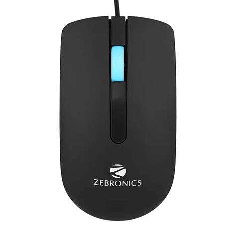 ZEBRONICS Juggle Wired Optical Mouse