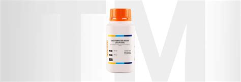 ACETOBACTER AGAR (GLUCOSE) – TM Media