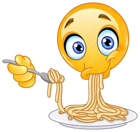 Blue Emoji Eating Cookie