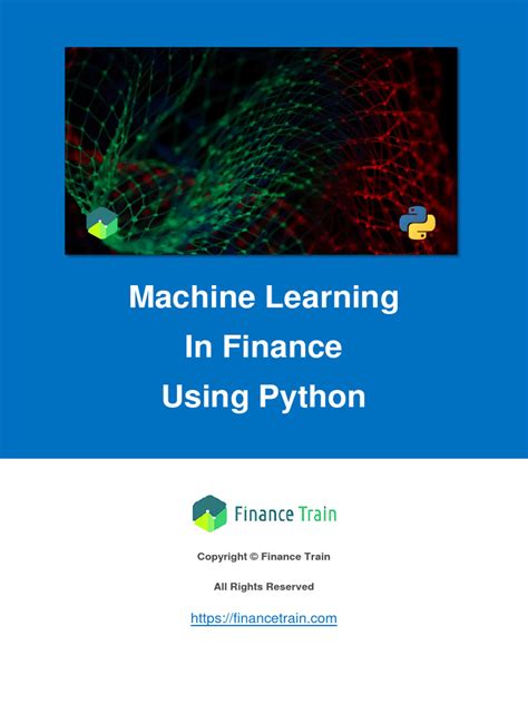 Image result for Machine Learning with Python for Finance Professionals