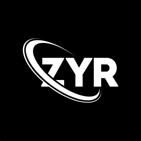 logotipo de Zyr. letra zyr. diseño del logotipo de la letra zyr ...