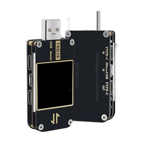 FNB38 Current And Voltage Meter USB Tester QC4+ PD3.0 2.0 PPS Fast Charging Protocol Capacity ...