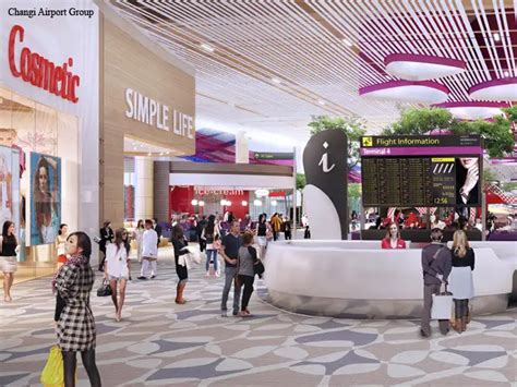 Walk-through retail concept - Singapore Changi Airport's T4: 7 facts ...