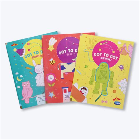 Navneet Dot 2 Dot -Fun with alphabets, Numbers and Shapes -drawing and