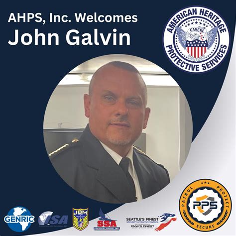 American Heritage Protective Services would like to welcome John Galvin ...