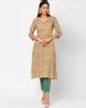 Buy Mustard Kurtas for Women by KAMI KUBI Online | Ajio.com