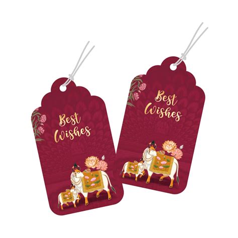Best Wishes Tags for Gifts and Celebrations in Golden Foil. Shop ...