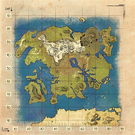 Resource Map (Lost Island) - Official ARK: Survival Evolved Wiki