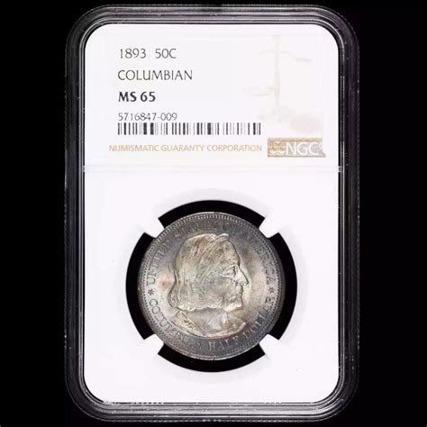 1893 Classic Commemorative World's Columbian Exposition Half Dollar NGC ...