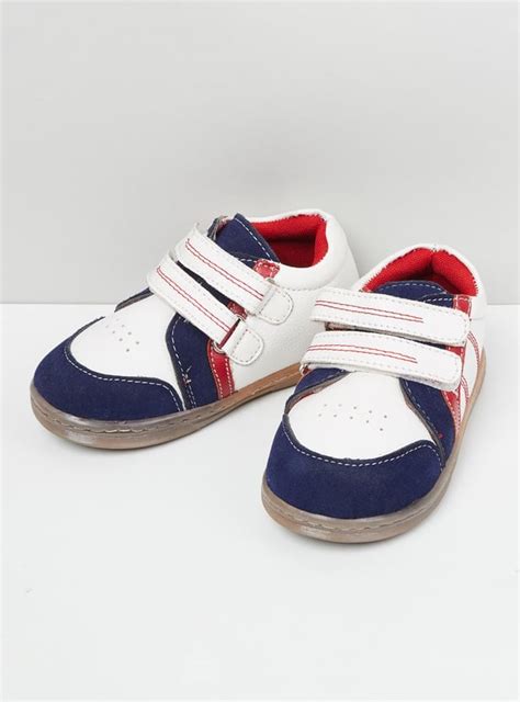 Buy Boys Colourblocked Velcro Strap Canvas Shoes Online at just Rs. 699 ...