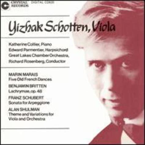 Viola Works : Schotten/Collier/Parmentier, Rosenberg/Great Lakes Chbr ...