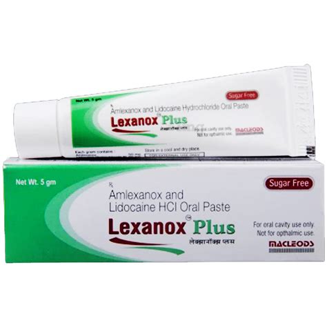 Lexanox Plus Oral Paste | Uses, Side Effects, Price | Apollo Pharmacy